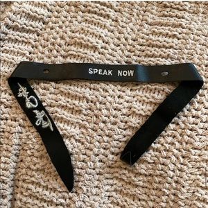 Taylor Swift - Speak Now Leather Bracelet